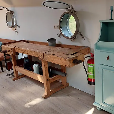 Botel Boat On Water In Centrum *